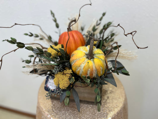 Rustic Pumpkin Arrangement